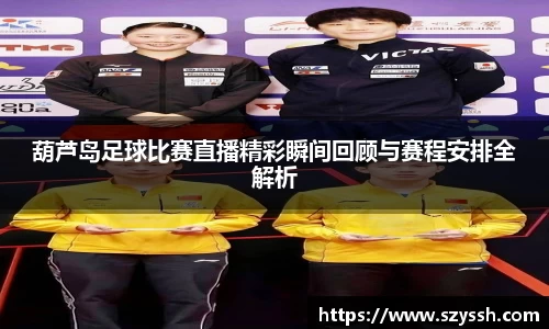 葫芦岛足球比赛直播精彩瞬间回顾与赛程安排全解析