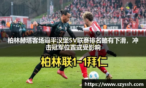 柏林赫塔客场逼平汉堡SV联赛排名略有下滑，冲击冠军位置或受影响